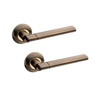 Ручки на розеті KEDR R10.092-AL АВ бронза